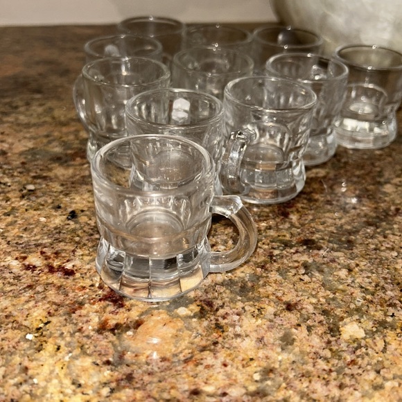 FEDERAL Barware Set of 10 Vintage Shot Glasses - Picture 2 of 3